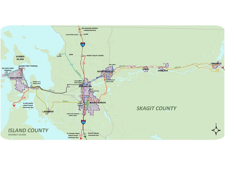 Routes Skagit Transit